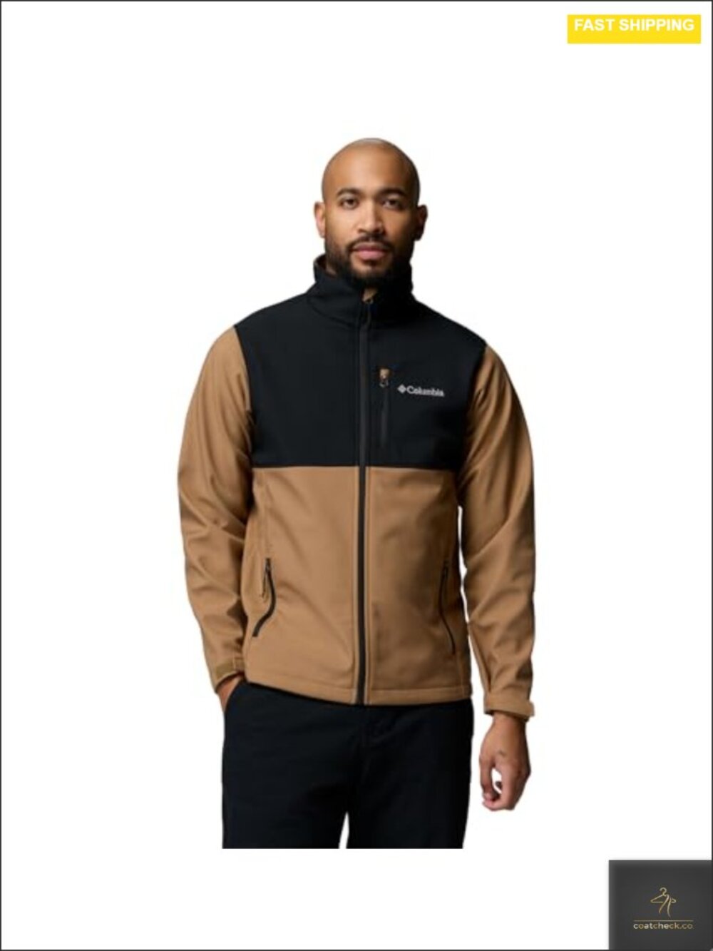 Men's Ascender Softshell Jacket Water Resistant Zip Up